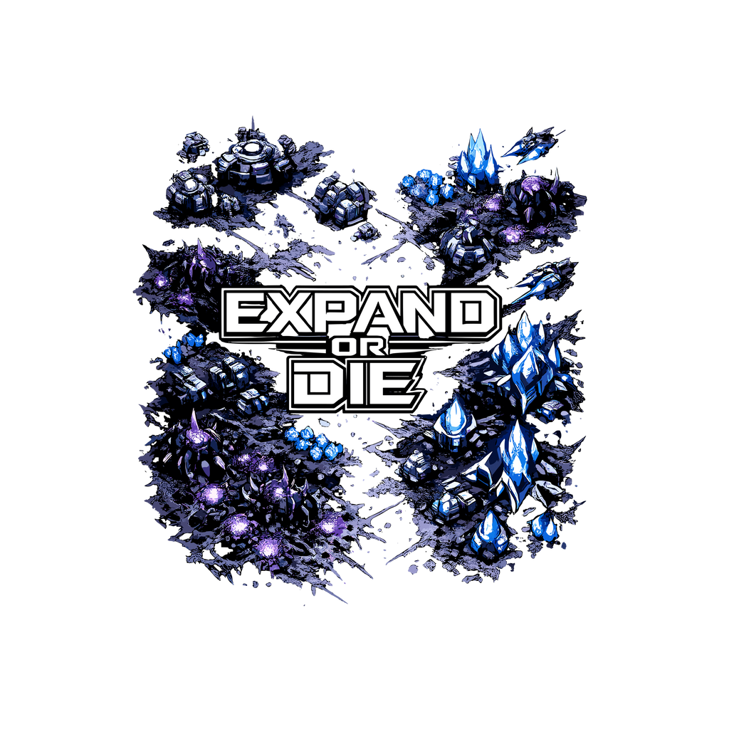 Expand Or Die - StarCraft (Unisex Classic T-shirt)