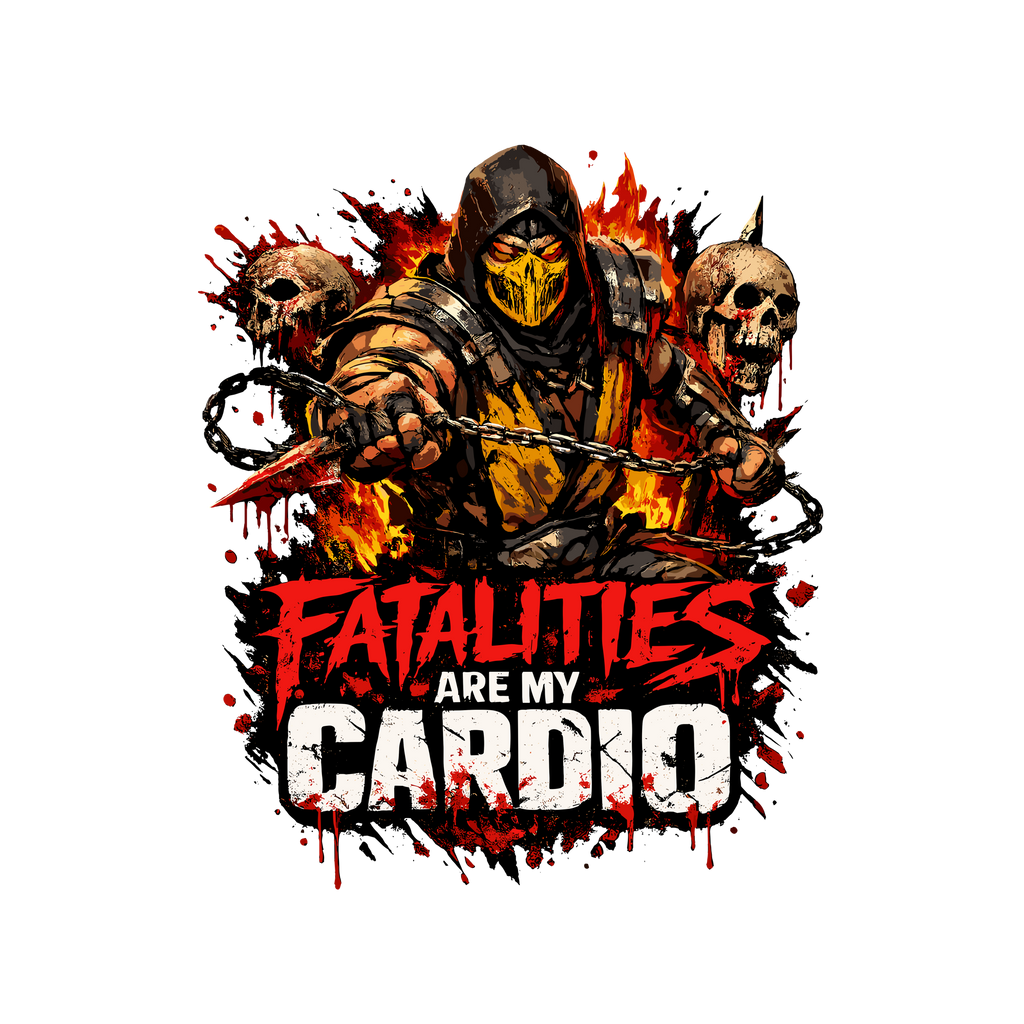 Fatalities Are My Cardio - Mortal Kombat (Unisex Classic T-shirt)