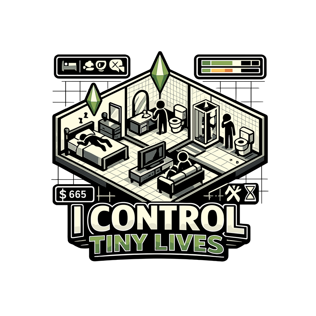 I Control Tiny Lives - The Sims (Unisex Classic T-shirt)